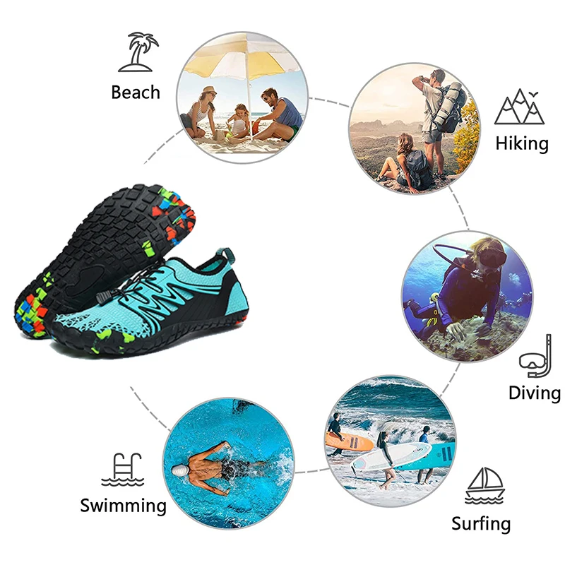 Unisex Water Shoes Quick-Dry A - Aquatic Sports Shoes review and price
