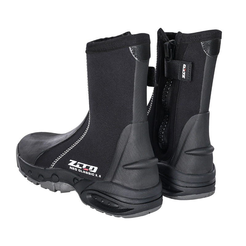 5mm Neoprene Dive Boots Wetsui - Aquatic Sports Shoes review and price