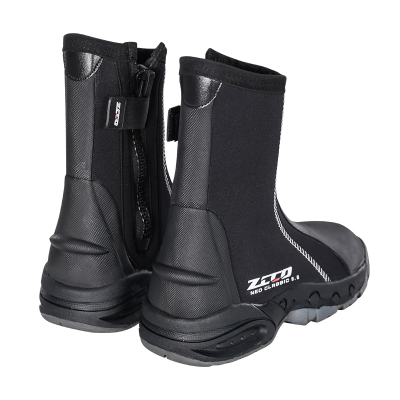 5mm Neoprene Dive Boots Wetsui - Aquatic Sports Shoes review and price